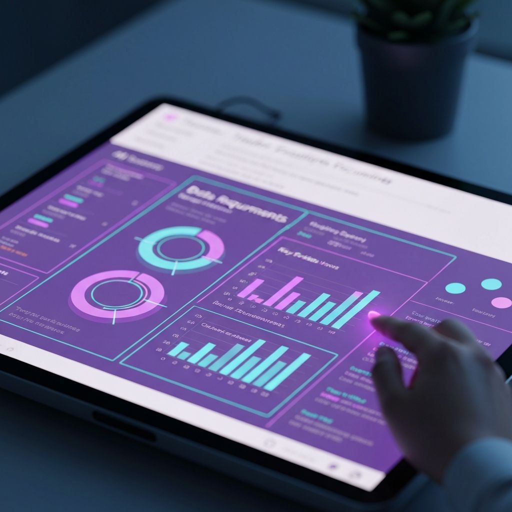 AI analyzing tender requirements