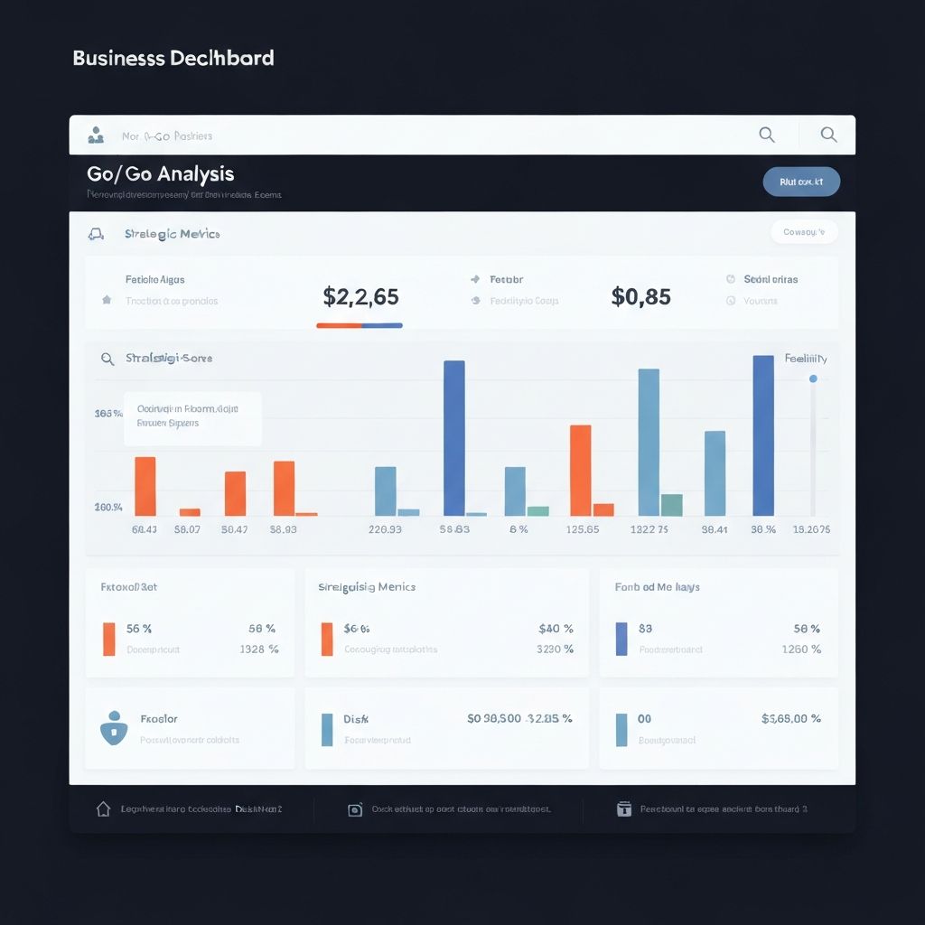 Go/No-Go decision dashboard